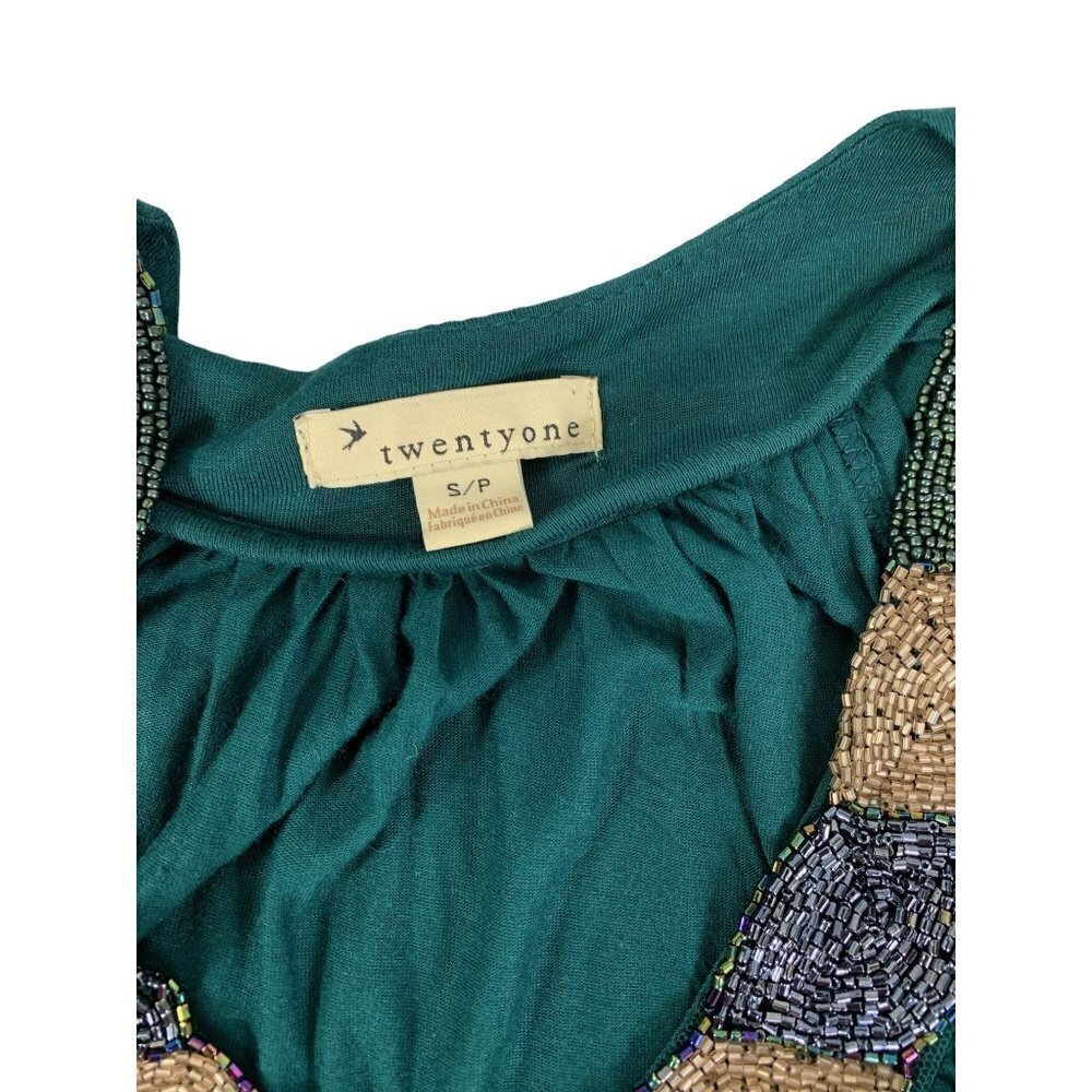 Twentyone Women's Dark Green Blouse - Picture 3 of 6